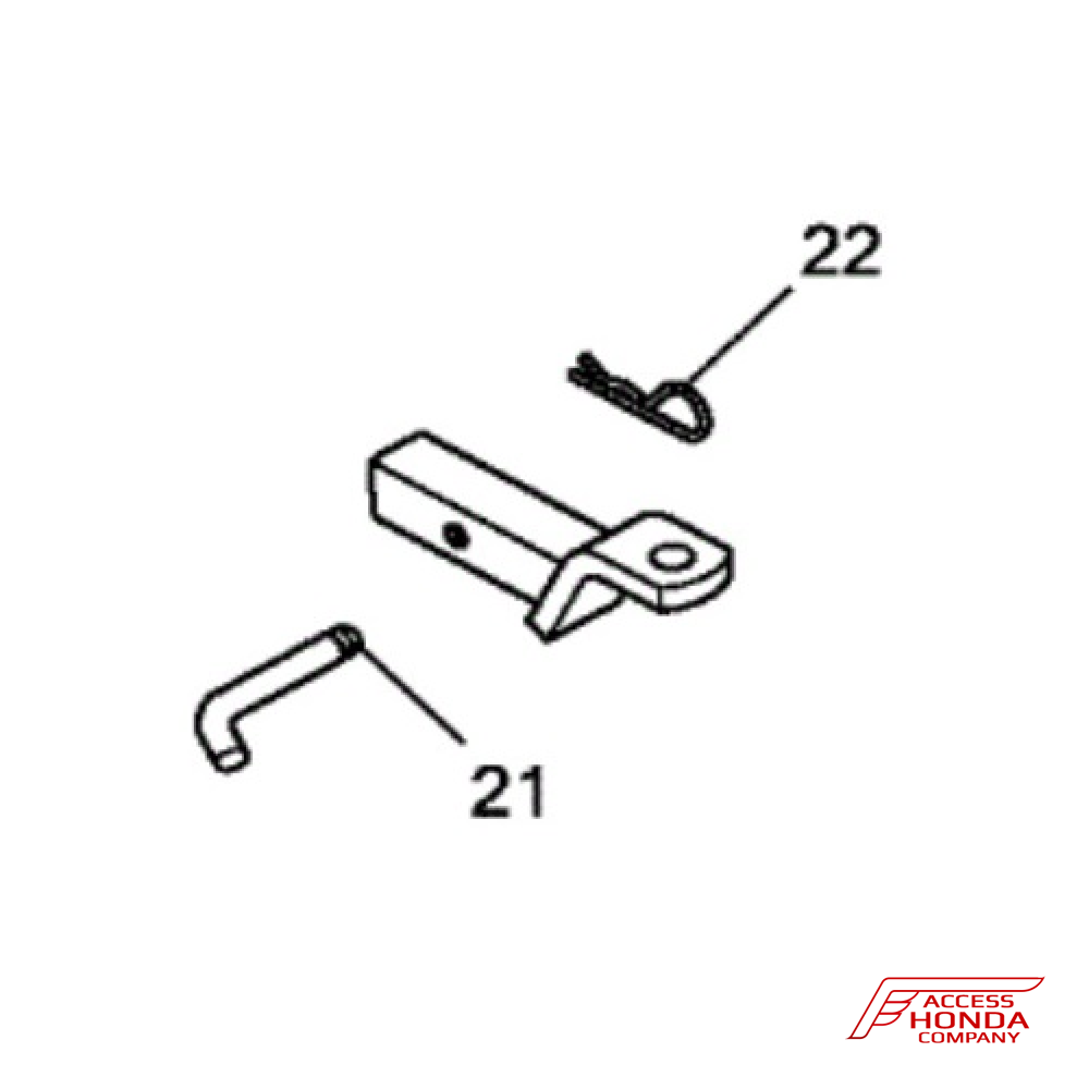 Оригинальный кронштейн фаркопа для автомобиля Honda Pilot 3 2016-2021 Оригинальный кронштейн фаркопа для автомобиля Honda Pilot 3 2016-2021