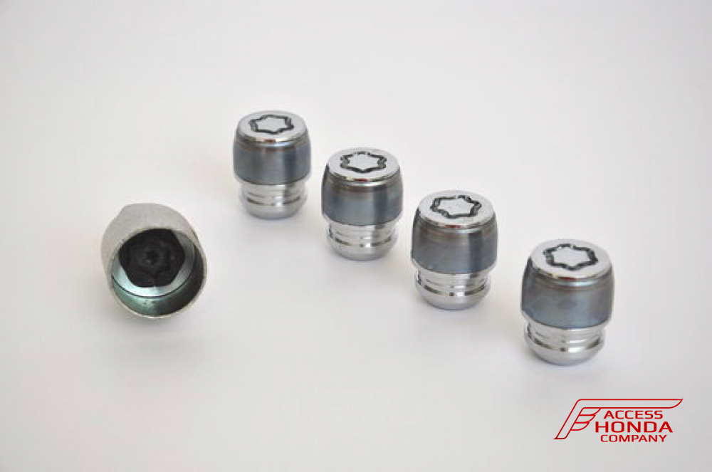 Гайки секретные 4 шт для автомобилей Honda Гайки секретные 4 шт для автомобилей Honda