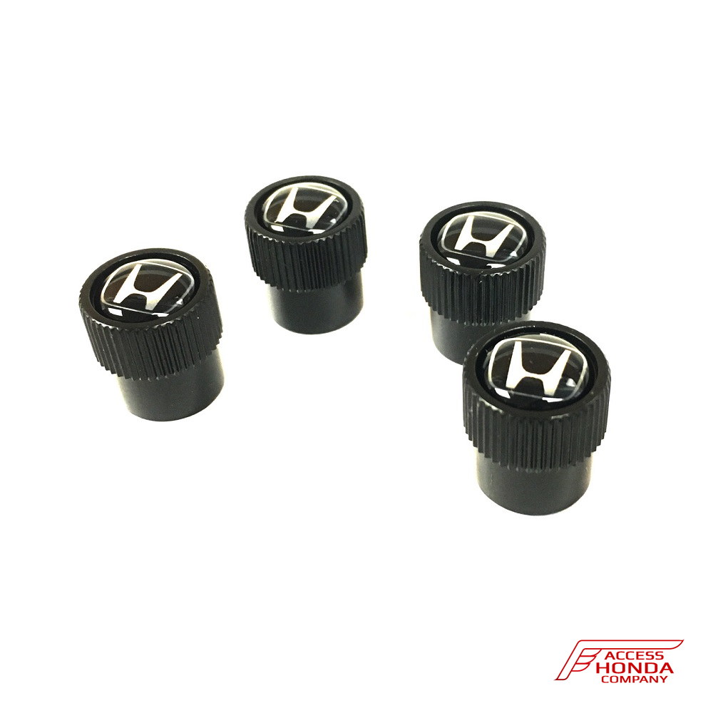Комплект колпачков на ниппеля для автомобилей Honda Комплект колпачков на ниппеля для автомобилей Honda
