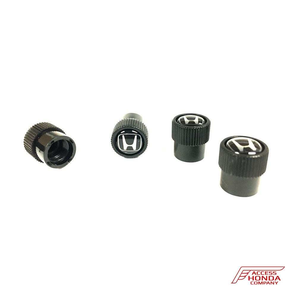 Комплект колпачков на ниппеля для автомобилей Honda Комплект колпачков на ниппеля для автомобилей Honda