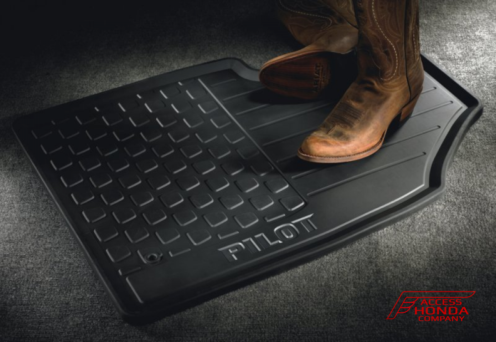Коврики резиновые для Honda Pilot 2 Коврики резиновые для Honda Pilot 2
