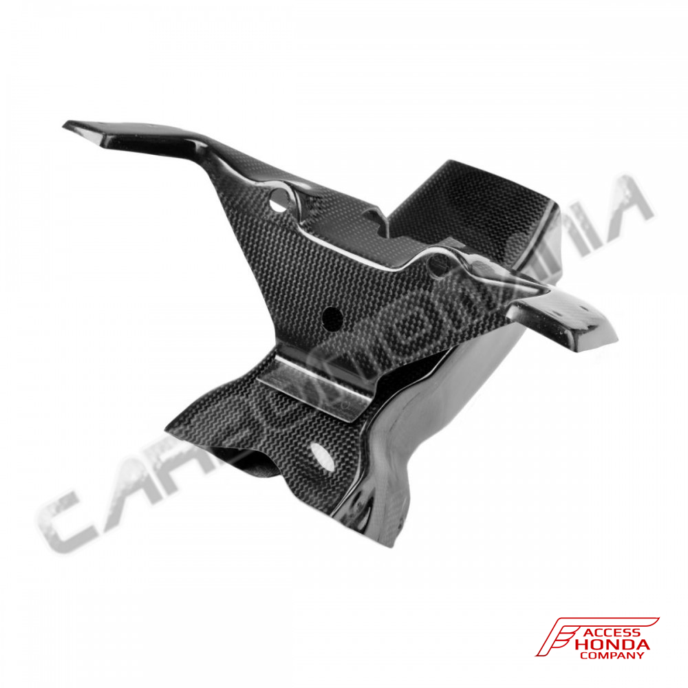 Воздуховод с кронштейном переднего обтекателя Carboniomania (Карбон) для Honda CBR600RR 2007-2012 Воздуховод с кронштейном переднего обтекателя Carboniomania (Карбон) для Honda CBR600RR 2007-2012