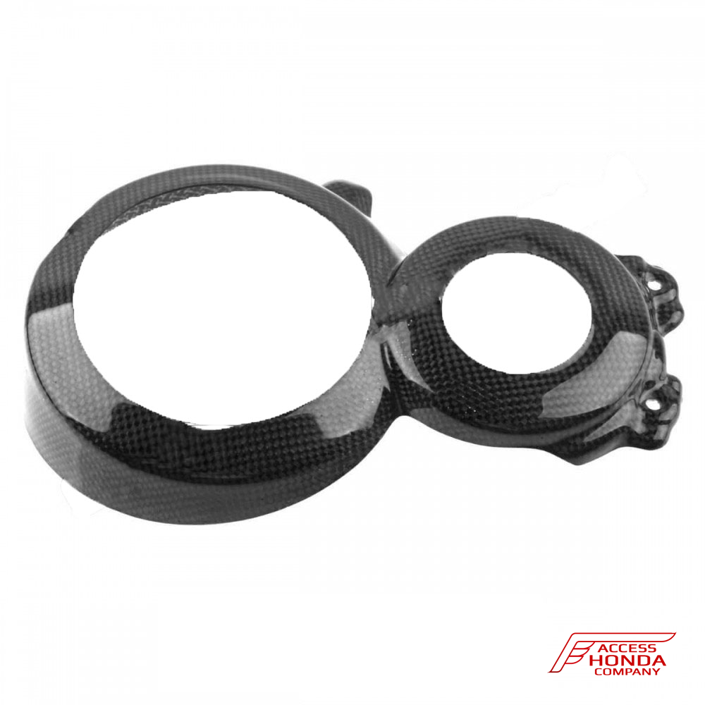 Декоративная накладка крышки сцепления (карбон) Carboniomania (Карбон) для Honda CB1000R 2018-2019 Декоративная накладка крышки сцепления (карбон) Carboniomania (Карбон) для Honda CB1000R 2018-2019