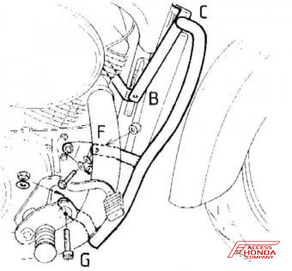 Дуги HEPCO & BECKER для мотоцикла Honda VT750C2 97 Дуги HEPCO & BECKER для мотоцикла Honda VT750C2 97