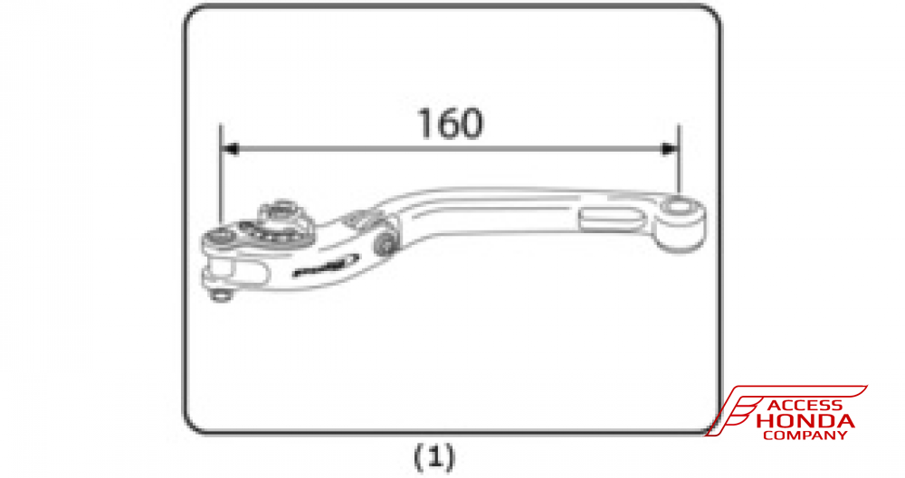 Рычаги сцепления и тормоза складные Puig для мотоцикла Honda Рычаги сцепления и тормоза складные Puig для мотоцикла Honda