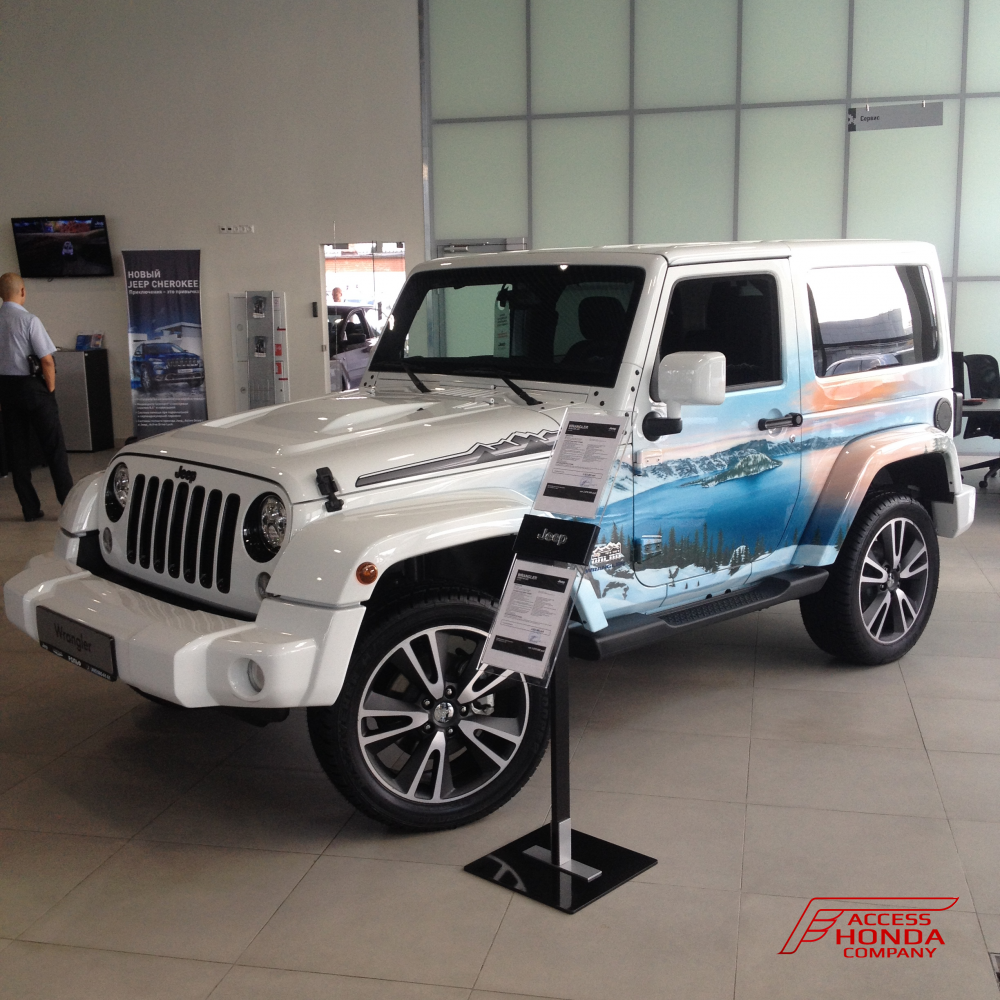 Аэрография Jeep Wrangler Аэрография Jeep Wrangler