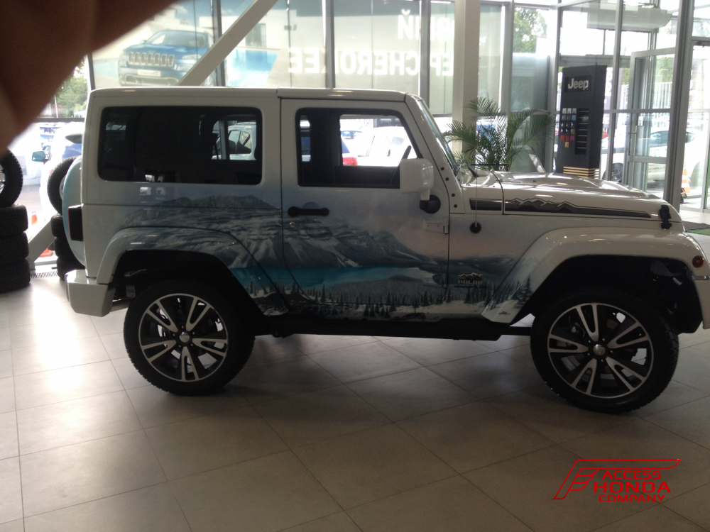 Аэрография Jeep Wrangler Аэрография Jeep Wrangler