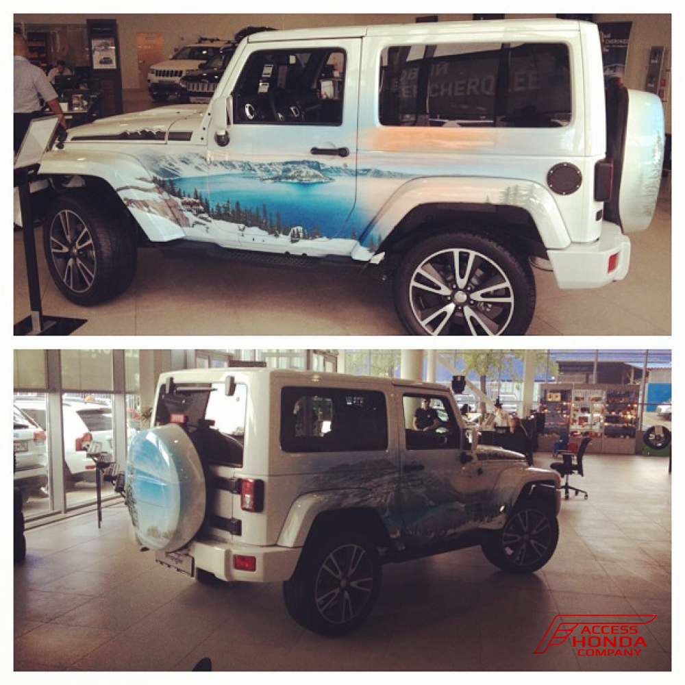 Аэрография Jeep Wrangler Аэрография Jeep Wrangler