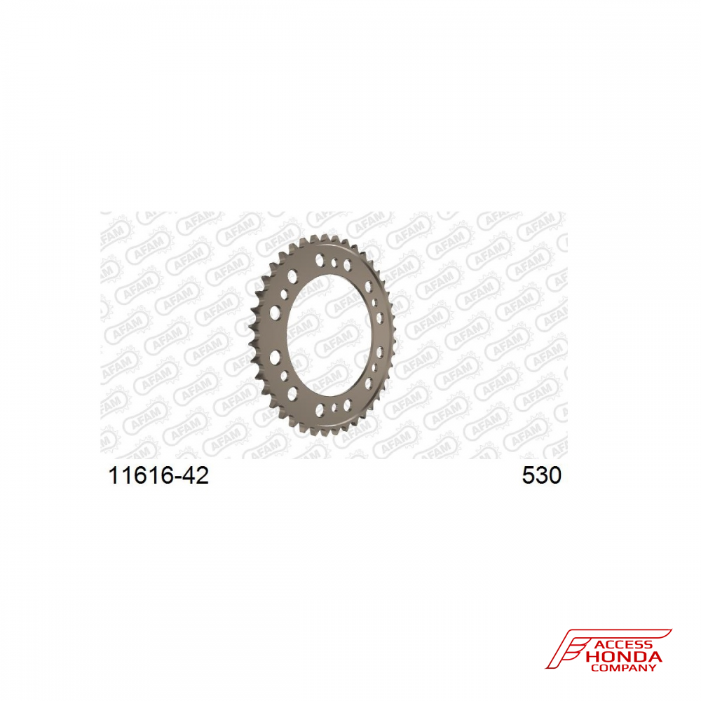 Звезда ведомая (задняя) AFAM под 530 цепь (JTA1306) Звезда ведомая (задняя) AFAM под 530 цепь (JTA1306)