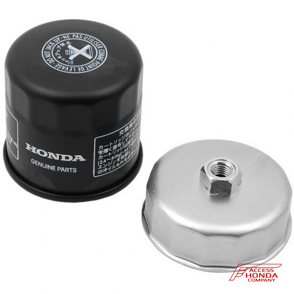 Оригинальный масляный фильтр + ключ-съёмник для мотоциклов Honda (15010MCEH51) Оригинальный масляный фильтр + ключ-съёмник для мотоциклов Honda (15010MCEH51)