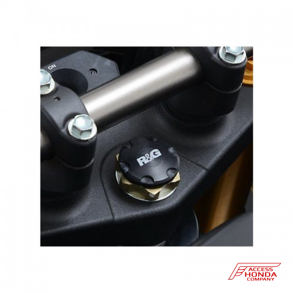 Крышка гайки траверсы R&G Racing для мотоцикла Honda CRF1000L Africa Twin Крышка гайки траверсы R&G Racing для мотоцикла Honda CRF1000L Africa Twin