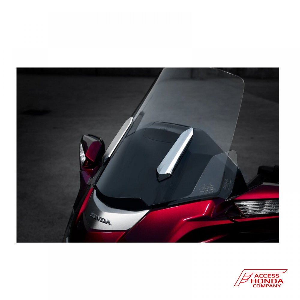 Накладки на ветровое стекло (Хром) GOLDSTRIKE™ для Honda GL1800 Gold Wing 2018- Накладки на ветровое стекло (Хром) GOLDSTRIKE™ для Honda GL1800 Gold Wing 2018-