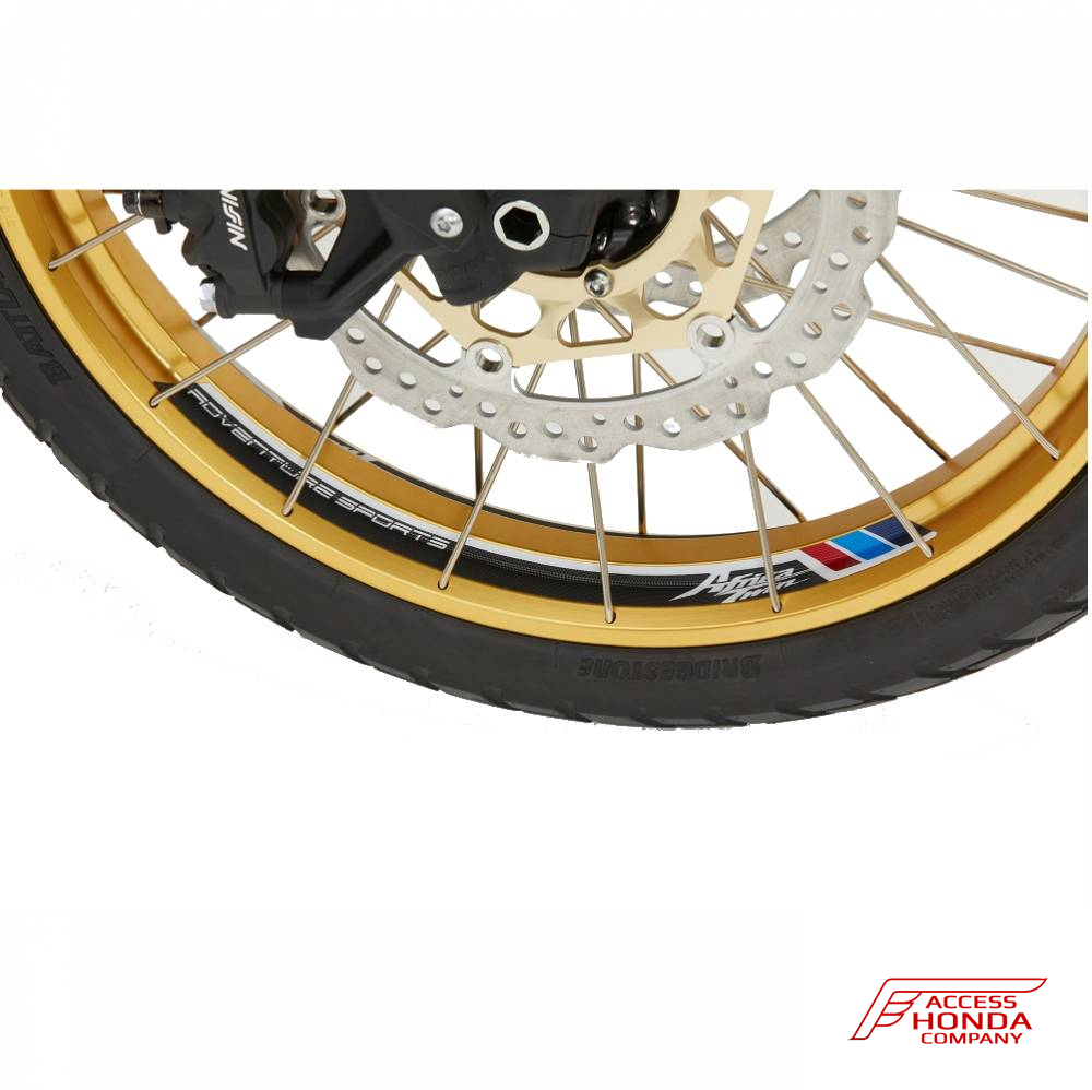 Оригинальные наклейки на обод колеса для Honda CRF1100L Africa Twin 2020- Оригинальные наклейки на обод колеса для Honda CRF1100L Africa Twin 2020-