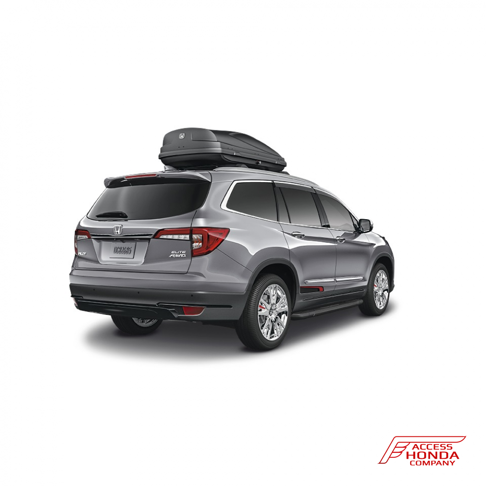 Накладки на передний и задний бампер (черные глянцевые) для Honda Pilot 3 2019-2021 Накладки на передний и задний бампер (черные глянцевые) для Honda Pilot 3 2019-2021