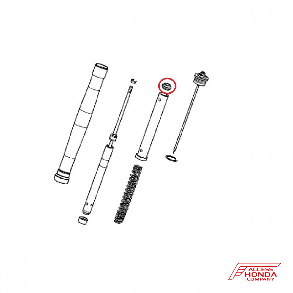 Стопор пружины пера вилки мотоцикла Honda Стопор пружины пера вилки мотоцикла Honda