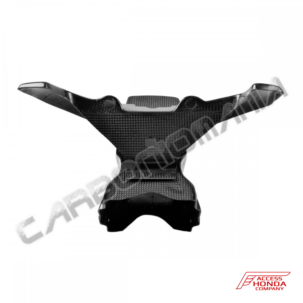 Воздуховод с кронштейном переднего обтекателя Carboniomania (Карбон) для Honda CBR600RR 2007-2012 Воздуховод с кронштейном переднего обтекателя Carboniomania (Карбон) для Honda CBR600RR 2007-2012