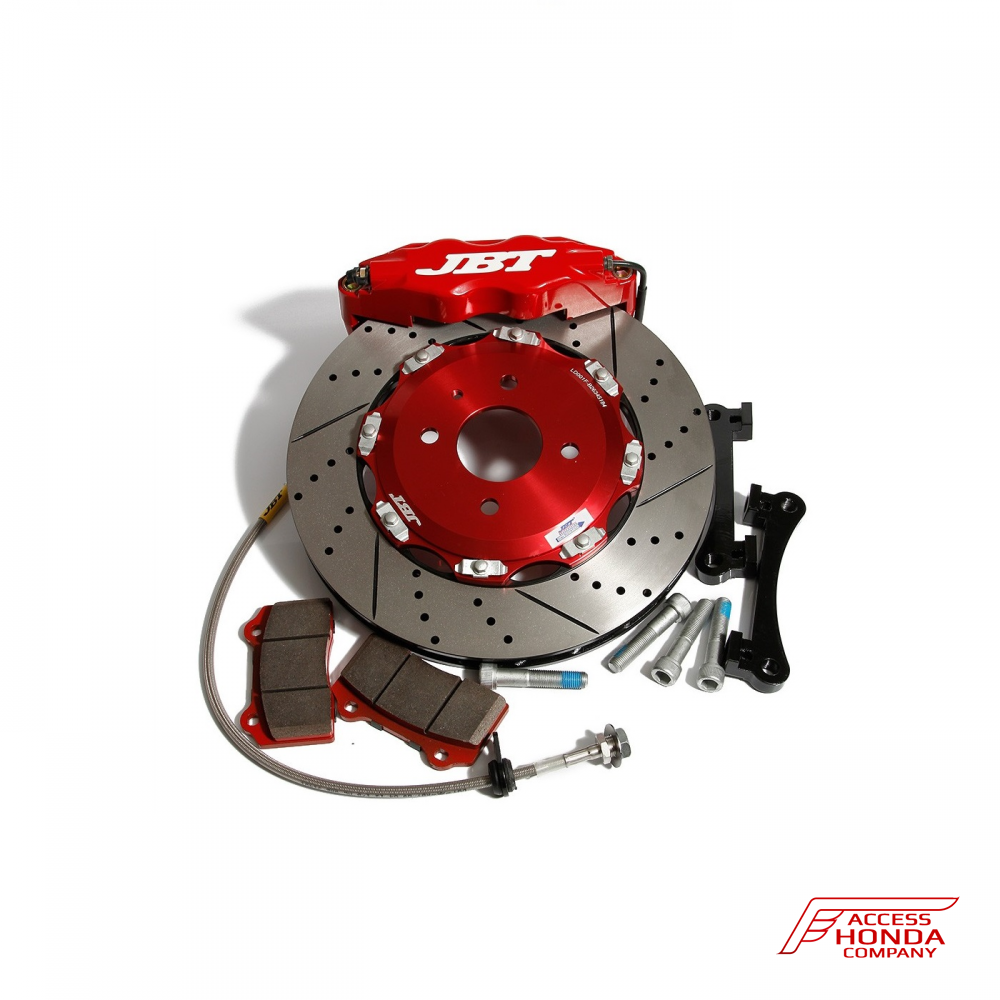 Тормозная система на переднюю ось JBT для Honda Accord VII 4 поршня Тормозная система на переднюю ось JBT для Honda Accord VII 4 поршня