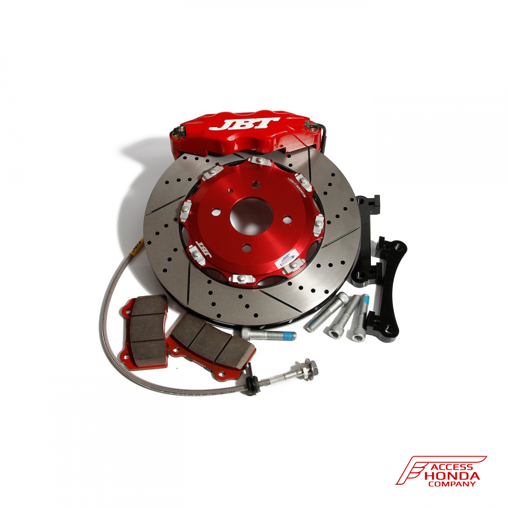 Тормозная система на переднюю ось JBT для Honda Civic IX 4 поршня Тормозная система на переднюю ось JBT для Honda Civic IX 4 поршня