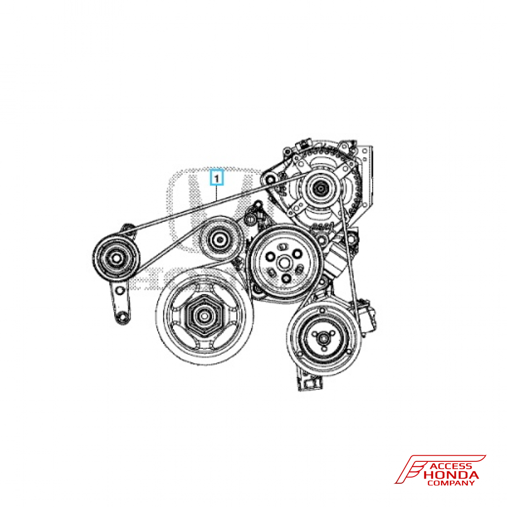 Ремень генератора Honda CR-V 5 2.0L Ремень генератора Honda CR-V 5 2.0L