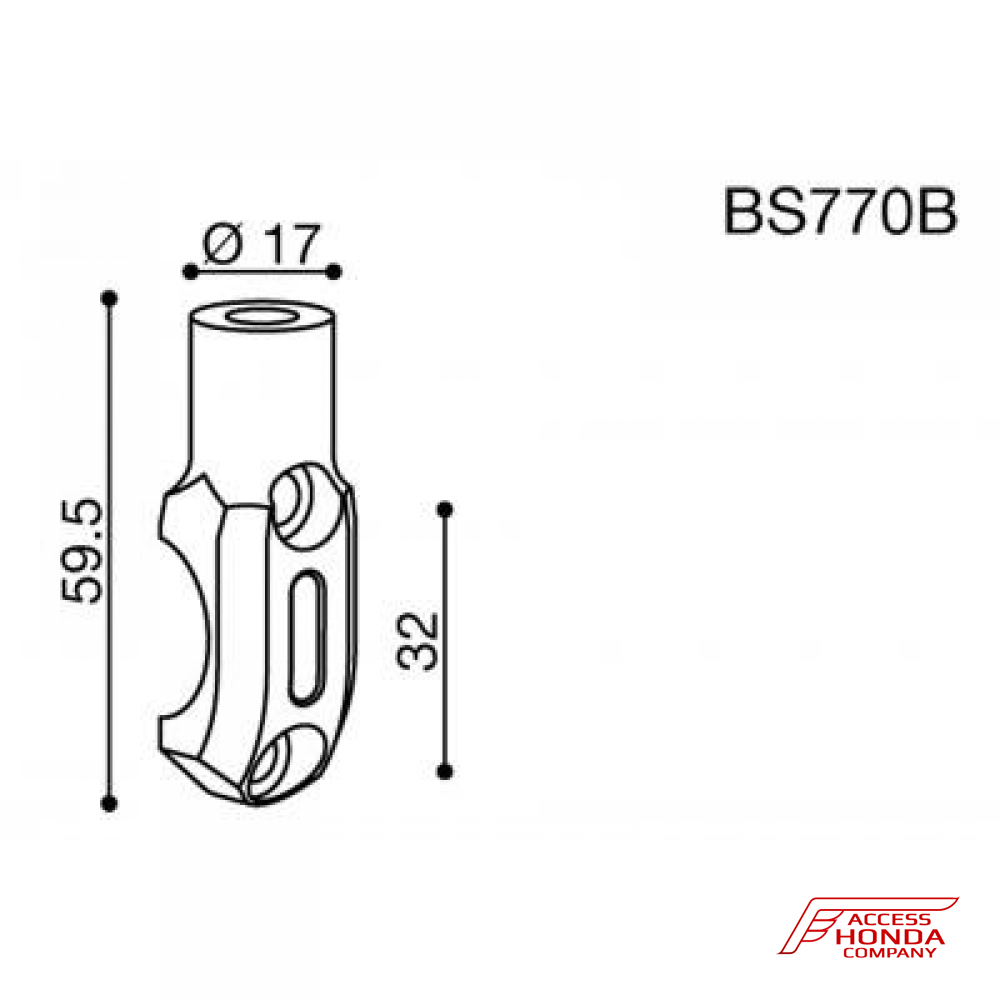 Адаптер крепления зеркал Rizoma M10x1.25 Адаптер крепления зеркал Rizoma M10x1.25