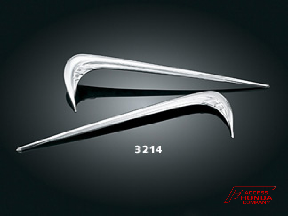 Хромированные накладки на боковые кофры для Honda GL1800 Gold Wing 3214 Хромированные накладки на боковые кофры для Honda GL1800 Gold Wing 3214