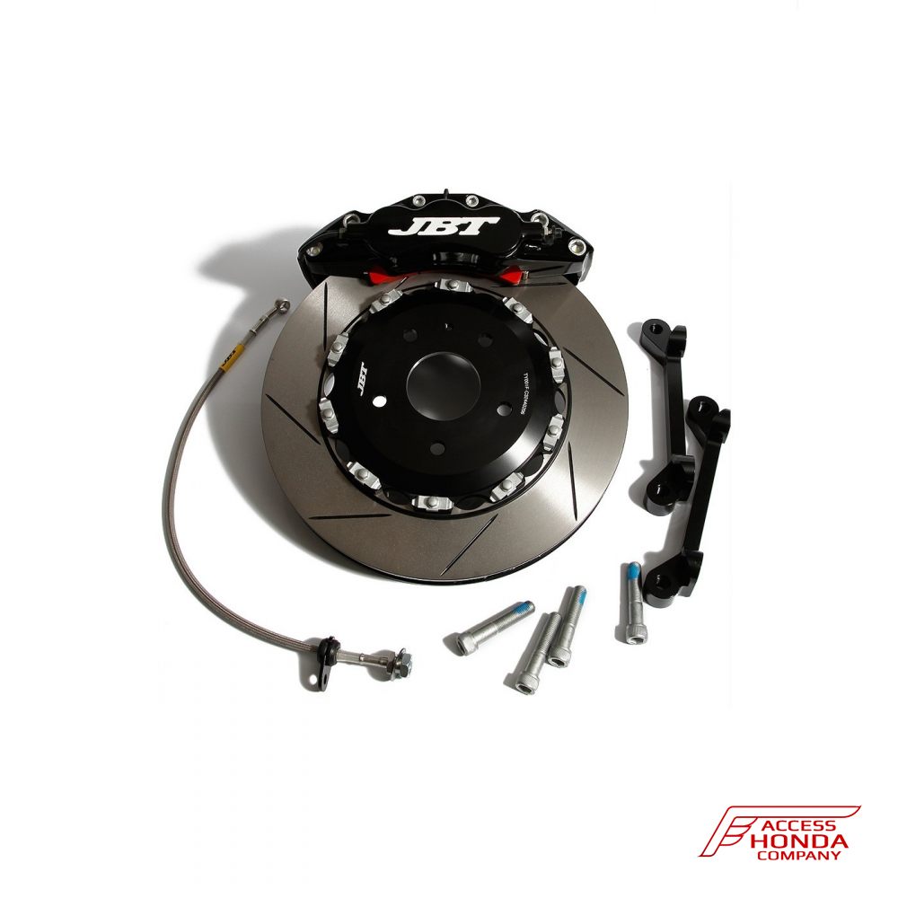 Тормозная система на переднюю ось JBT для Honda Civic VIII Type-R / 4D / 5D 6 поршней Тормозная система на переднюю ось JBT для Honda Civic VIII Type-R / 4D / 5D 6 поршней