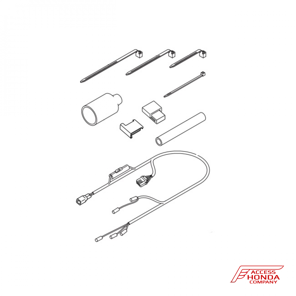 Комплект для установки рукояток с подогревом на Honda CTX700 Комплект для установки рукояток с подогревом на Honda CTX700