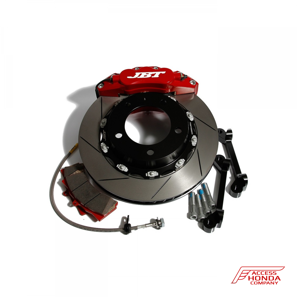 Тормозная система на переднюю ось JBT для Honda Ridgeline 6 поршней Тормозная система на переднюю ось JBT для Honda Ridgeline 6 поршней