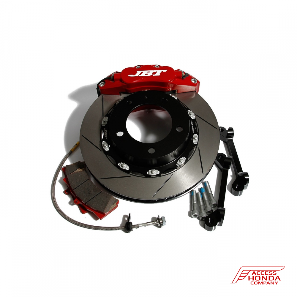Тормозная система на переднюю ось JBT для Honda Civic VIII Type-R / 4D / 5D 6 поршней Тормозная система на переднюю ось JBT для Honda Civic VIII Type-R / 4D / 5D 6 поршней
