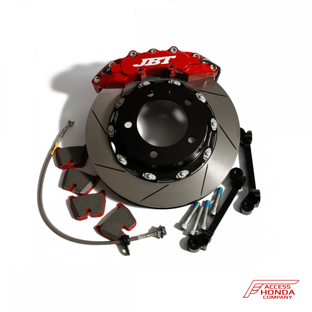 Тормозная система на переднюю ось JBT для Acura MDX III (8 поршней) Тормозная система на переднюю ось JBT для Acura MDX III (8 поршней)