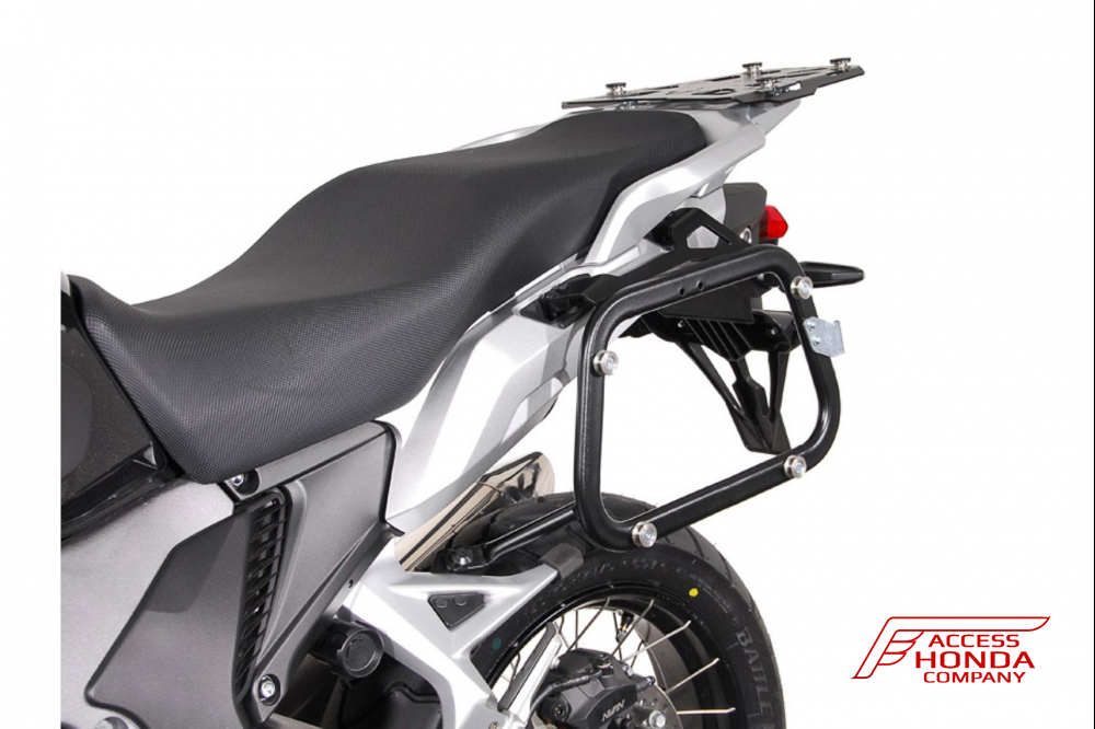 Комплект премиальных боковых алюминиевых серебристых кофров 45 л. и креплений SW-MOTECH для Honda VFR 1200 X Crosstourer Комплект премиальных боковых алюминиевых серебристых кофров 45 л. и креплений SW-MOTECH для Honda VFR 1200 X Crosstourer