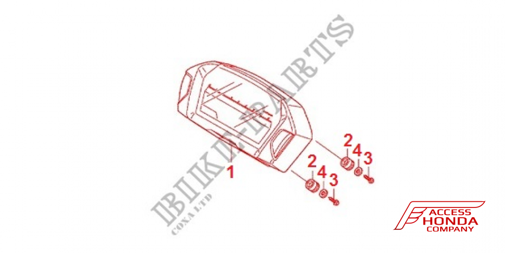 Приборная понель для мотоцикла Honda NC700-750X/XD Приборная понель для мотоцикла Honda NC700-750X/XD