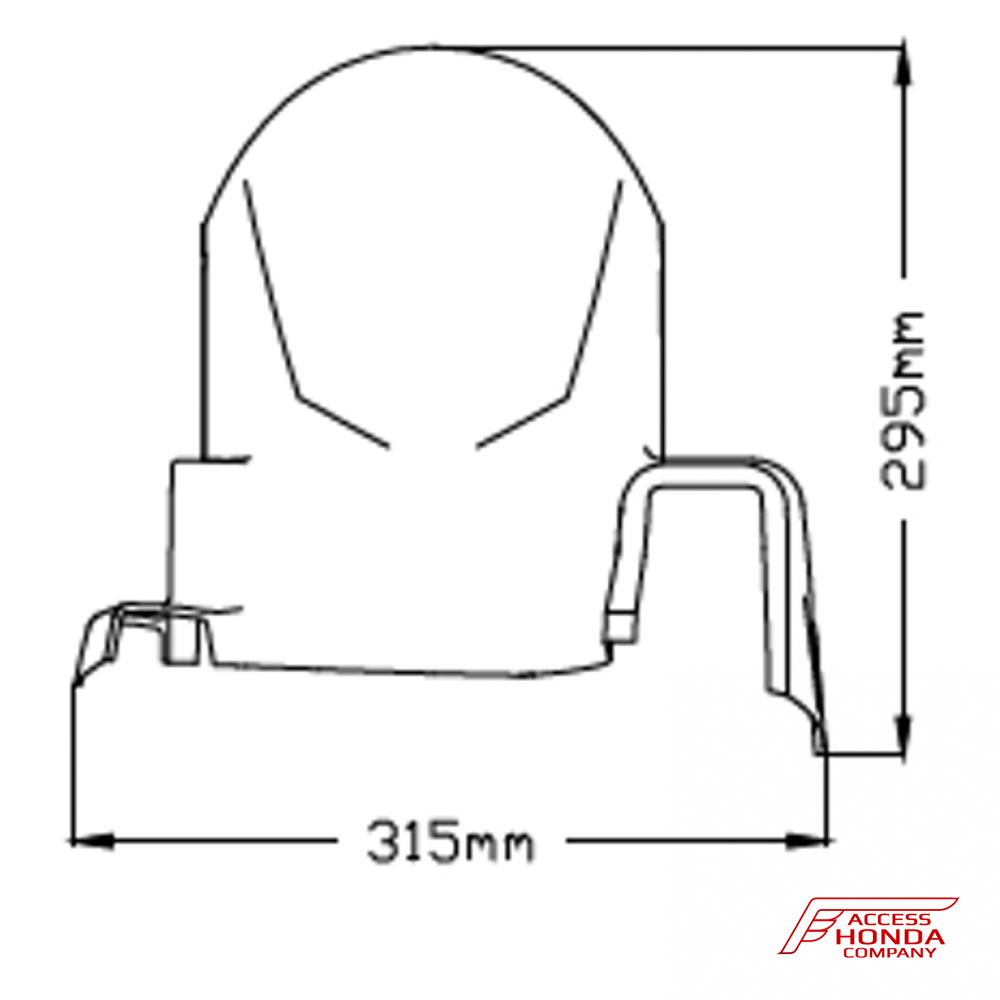 Хаггер Puig для для Honda CRF1100L Africa Twin 2020- Хаггер Puig для для Honda CRF1100L Africa Twin 2020-