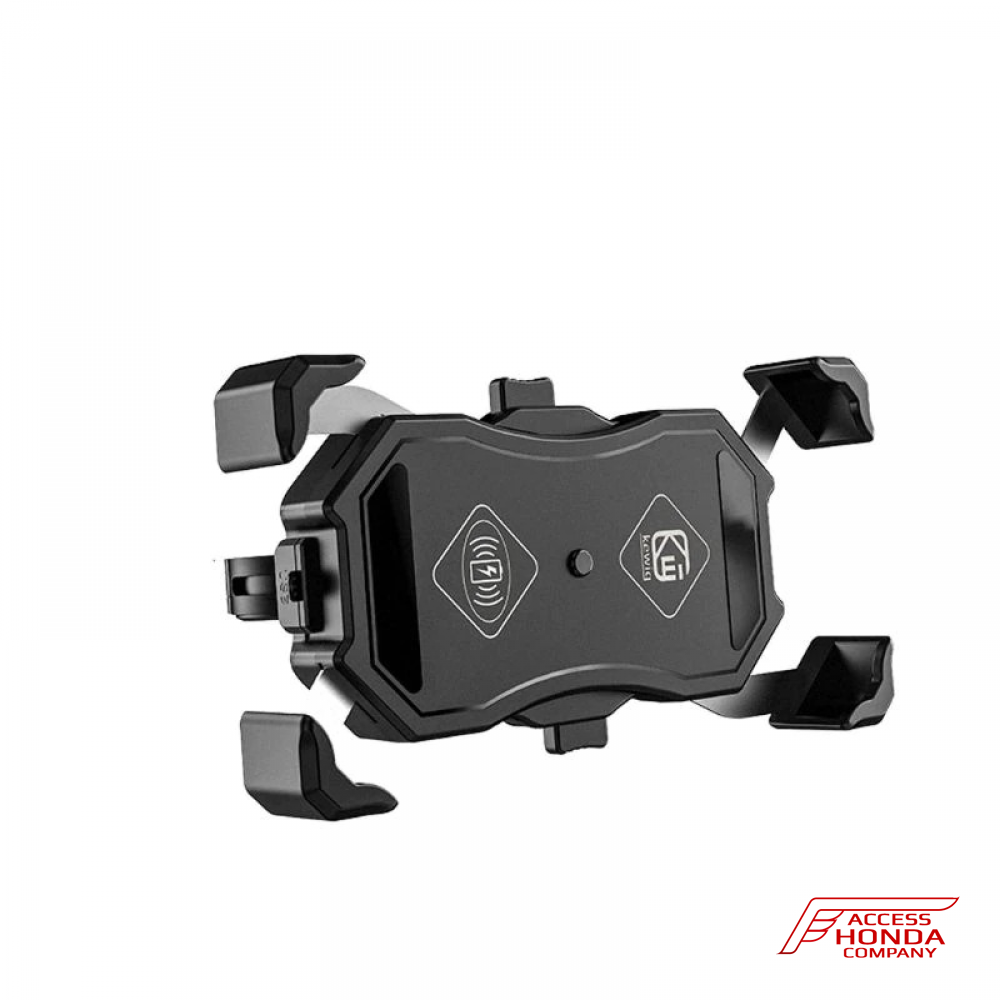 Зажим телефона на руль Deelife с беспроводной зарядкой (QC3) Зажим телефона на руль Deelife с беспроводной зарядкой (QC3)