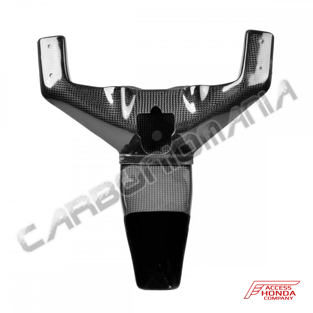Воздуховод с кронштейном переднего обтекателя Carboniomania (Карбон) для Honda CBR600RR 2007-2012 Воздуховод с кронштейном переднего обтекателя Carboniomania (Карбон) для Honda CBR600RR 2007-2012