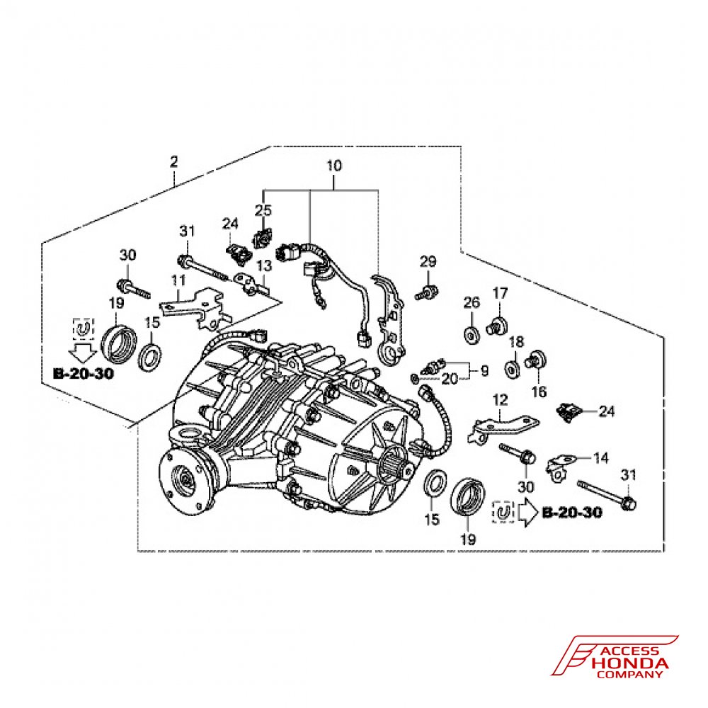 Дифференциал Honda Pilot 41200RN7000 Дифференциал Honda Pilot 41200RN7000