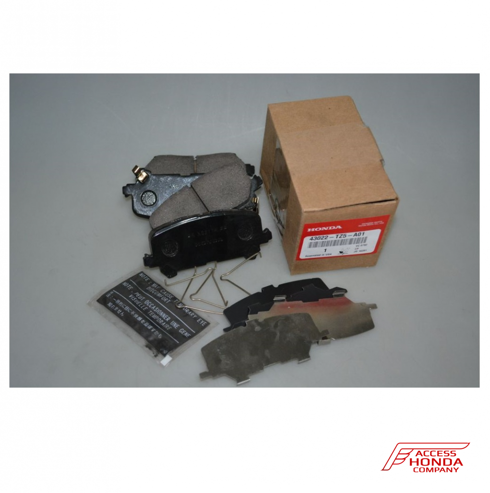 Оригинальные задние тормозные колодки 43022TZ5A01 (43022-TZ5-A01) Оригинальные задние тормозные колодки 43022TZ5A01 (43022-TZ5-A01)