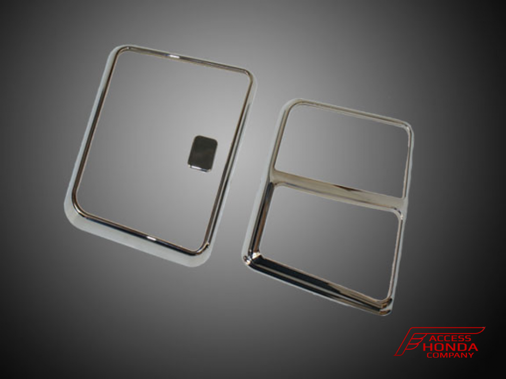 Хромированные накладки на бардачки (пара) для Honda GL1800 Gold Wing 45-1296 Хромированные накладки на бардачки (пара) для Honda GL1800 Gold Wing 45-1296