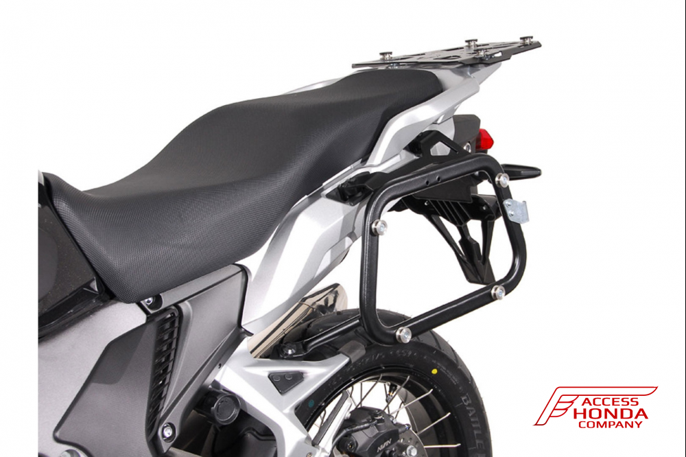 Комплект боковых алюминиевых чёрных кофров 37 л. и креплений SW-MOTECH для Honda VFR 1200 X Crosstourer Комплект боковых алюминиевых чёрных кофров 37 л. и креплений SW-MOTECH для Honda VFR 1200 X Crosstourer