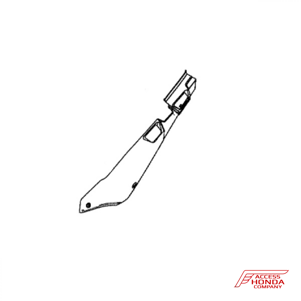 Задняя облицовочная панель (левая) / обтекатель хвоста для Honda Africa Twin CRF1000 Adventure Sports 2018 Задняя облицовочная панель (левая) / обтекатель хвоста для Honda Africa Twin CRF1000 Adventure Sports 2018