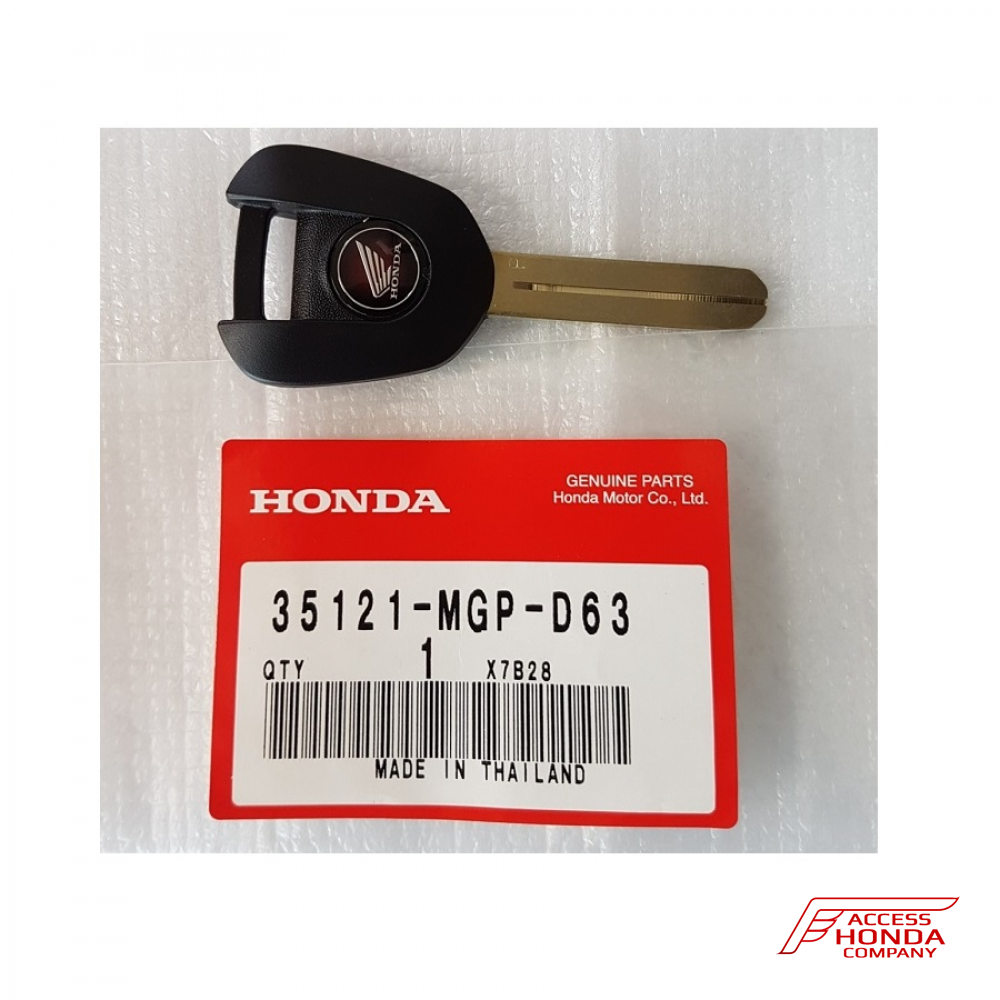 Заготовка ключа зажигания (чип-ключ) для мотоциклов Honda Заготовка ключа зажигания (чип-ключ) для мотоциклов Honda