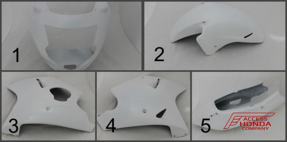 Комплект пластика - обтекателя для мотоцикла Honda CBR1100XX 1996-2007 Комплект пластика - обтекателя для мотоцикла Honda CBR1100XX 1996-2007