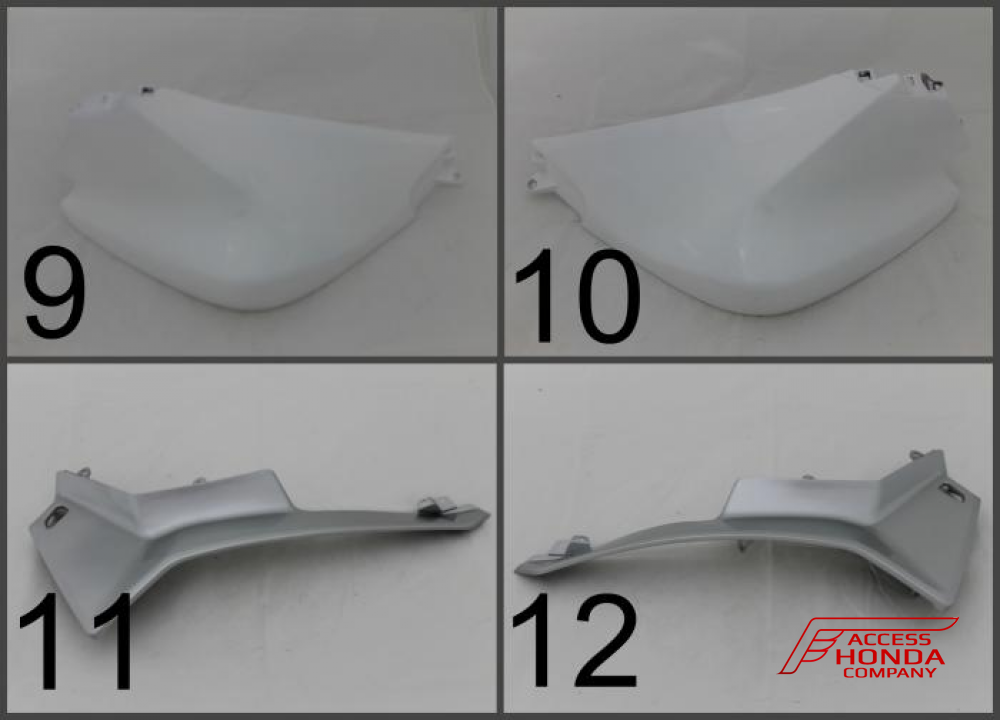 Комплект пластика - обтекателя для мотоцикла Honda VFR1200F 2009-2017 Комплект пластика - обтекателя для мотоцикла Honda VFR1200F 2009-2017