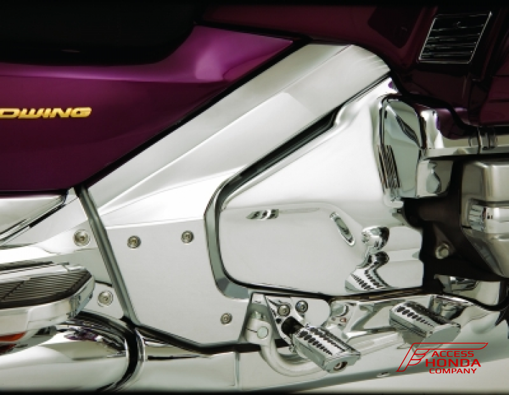 Хромированные накладки на раму (пара) для Honda GL1800 Gold Wing 52-714 Хромированные накладки на раму (пара) для Honda GL1800 Gold Wing 52-714