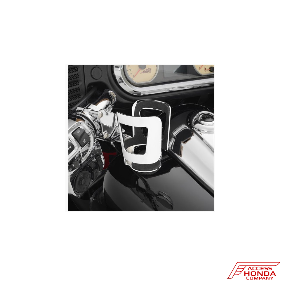 Подстаканник на руль (хром) для Honda GL1800 Gold Wing 2018- Подстаканник на руль (хром) для Honda GL1800 Gold Wing 2018-