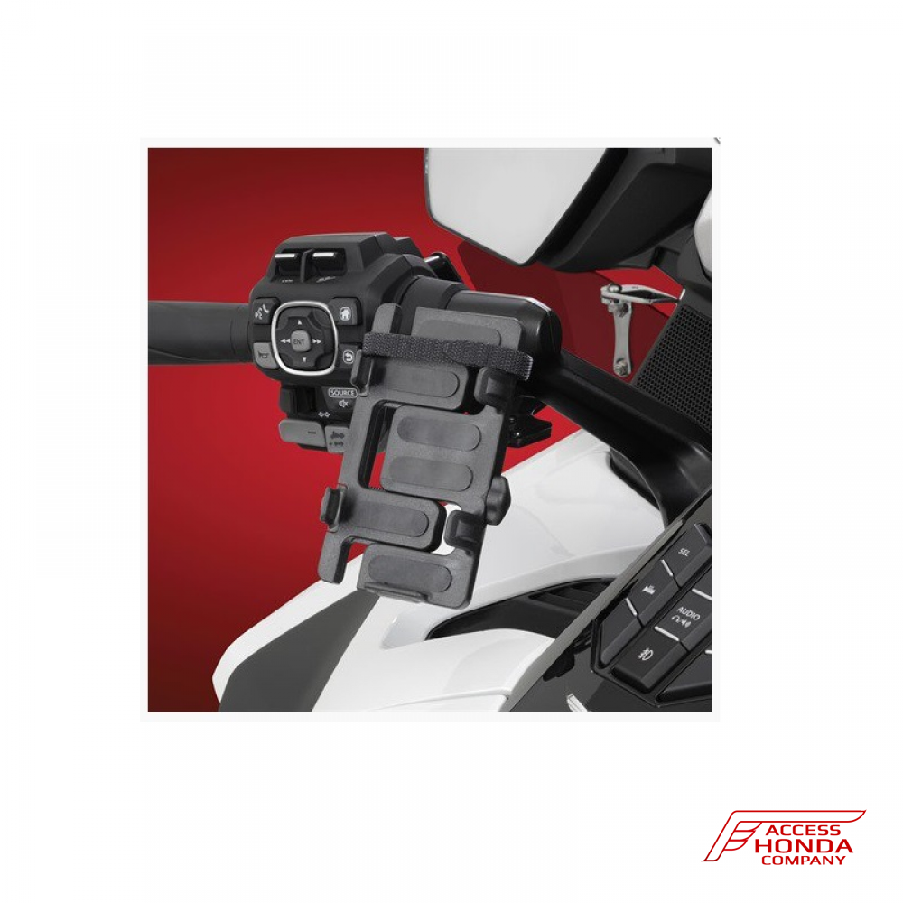 Крепление телефона/GPS на руль (черное) для Honda GL1800 Gold Wing 2018- Крепление телефона/GPS на руль (черное) для Honda GL1800 Gold Wing 2018-