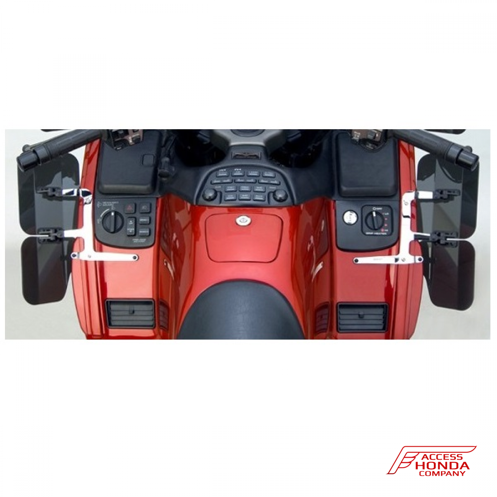 Дефлектор боковой (тонированный 95%) ZTechnik® VStream® для Honda GL1800 Airbag Дефлектор боковой (тонированный 95%) ZTechnik® VStream® для Honda GL1800 Airbag