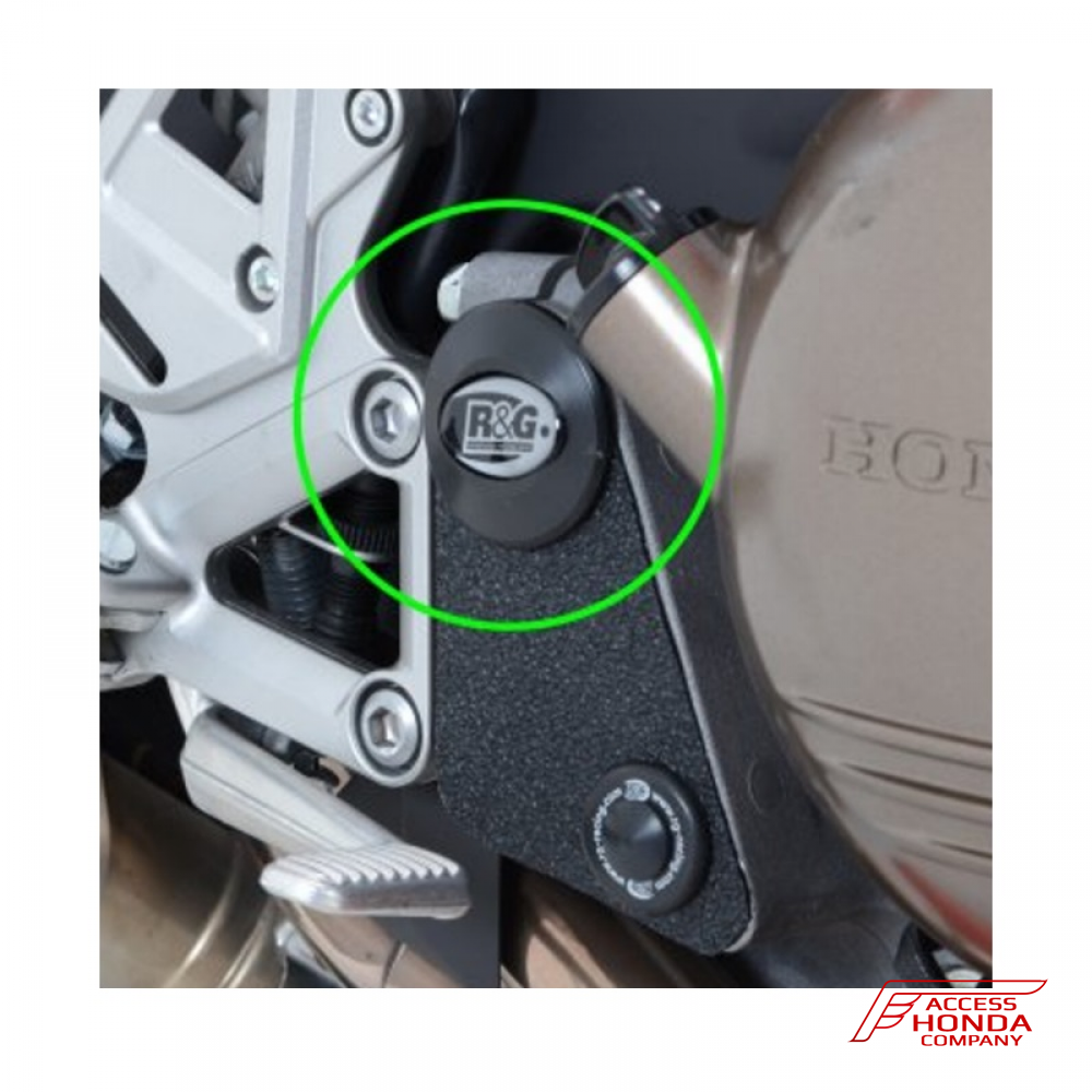 Заглушка отверстия рамы (правая) R&G для мотоцикла Honda VFR800X/XD Crossrunner '15 -'17 / VFR800F '14 -'19 Заглушка отверстия рамы (правая) R&G для мотоцикла Honda VFR800X/XD Crossrunner '15 -'17 / VFR800F '14 -'19