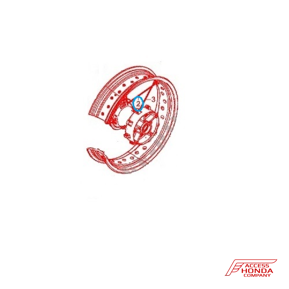 Спица заднего колеса для Honda Africa Twin CRF1000L 2016-2017 Спица заднего колеса для Honda Africa Twin CRF1000L 2016-2017