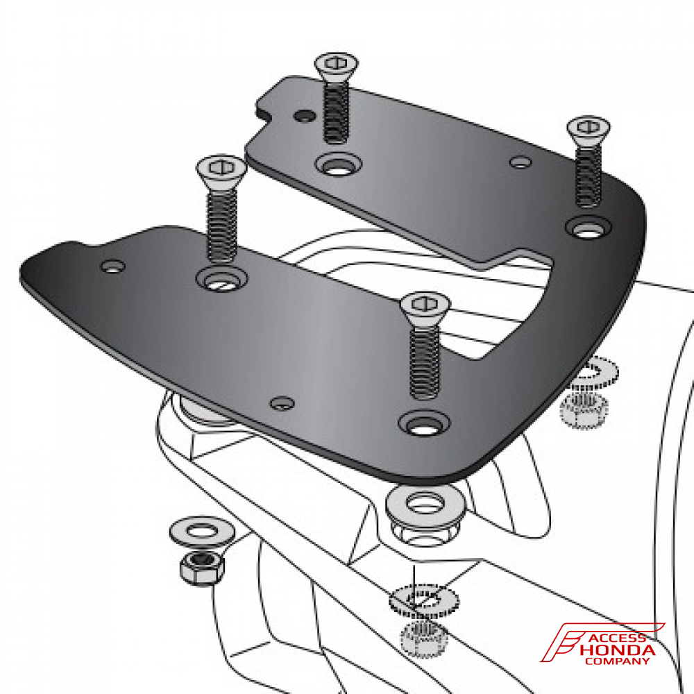 Площадка Hepco & Becker для мотоцикла Honda VFR1200X Crosstourer Площадка Hepco & Becker для мотоцикла Honda VFR1200X Crosstourer